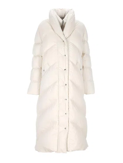 Add Down Coat In White