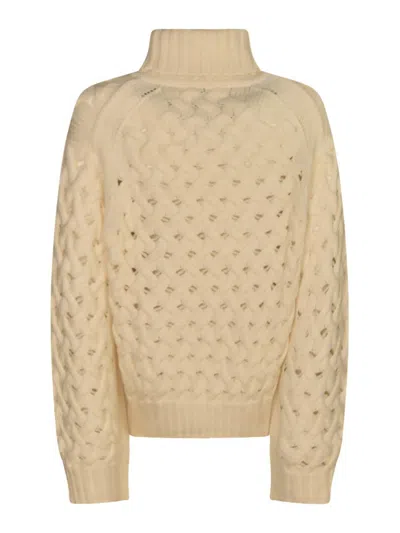 P.a.r.o.s.h Suéter Cuello Redondo - Crema In Neutral