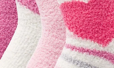 Juicy Couture Assorted 4-pack Juicy Stripe Softee Ankle Socks In Multi