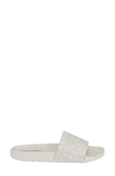 Calvin Klein Athens Slide Sandal In Animal Print