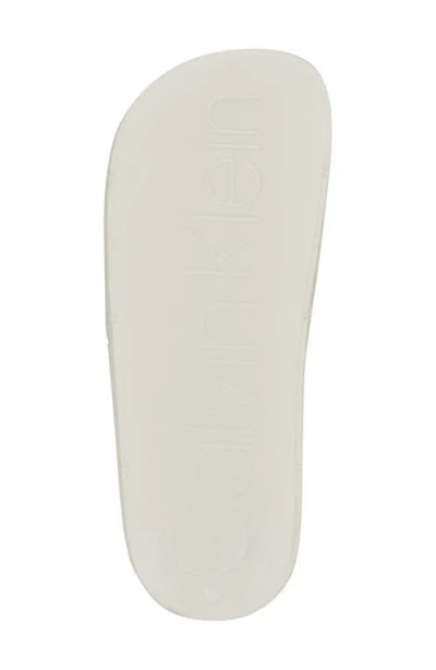 Calvin Klein Athens Slide Sandal In Animal Print