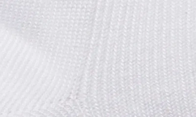 Laundry By Shelli Segal 6-pack Lettuce Edge Quarter Length Socks In White