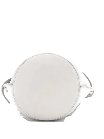 Pre-owned Celine Big Bag Leather Nano Bucket Bag In Gray