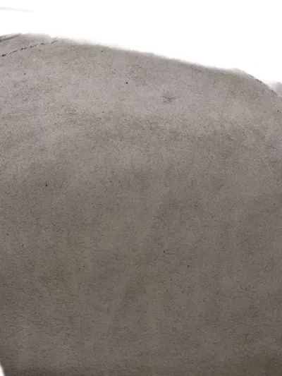 Pre-owned Celine Big Bag Leather Nano Bucket Bag In Gray