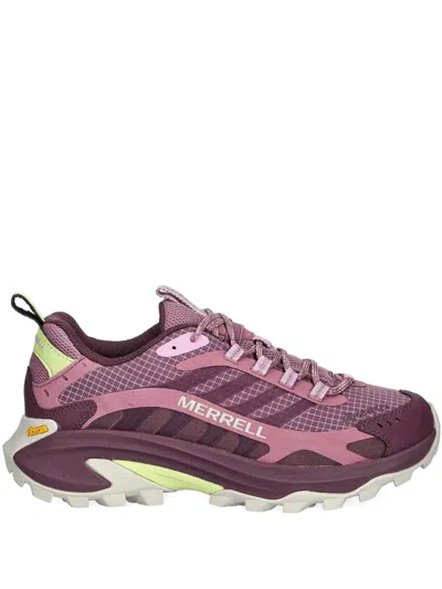 Merrell Moab Speed ​​2 Gore-tex® Grid Lace-up Snekers In Purple