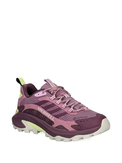 Merrell Moab Speed ​​2 Gore-tex® Grid Lace-up Snekers In Purple