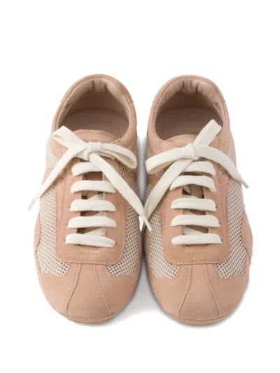 Prada Montecarlo Re-edition 2005 Sneakers In Neutral