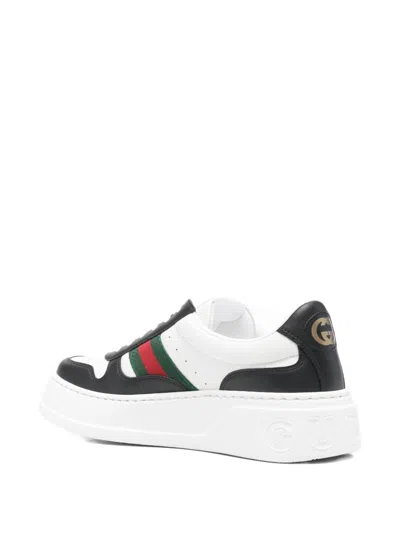 Gucci Chunky B Leather Sneakers In Multi