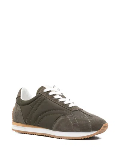 Totême Low Top Sneakers Contrast Stitching In Multi