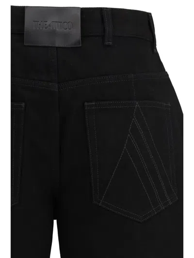 Attico The  Jeans In Black