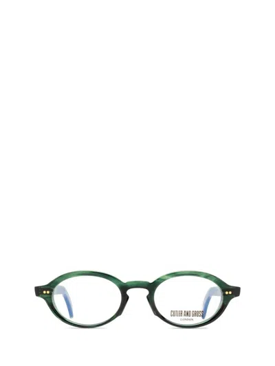 Cutler And Gross Cutler & Gross Eyeglasses In Green