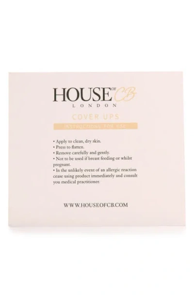 House Of Cb 4-pack Heart Nipple Covers In Neutral