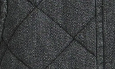 Ichi Quilted Jacket In Gray