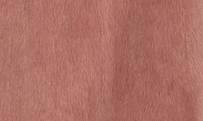 Melloday Faux Fur Topper In Pink