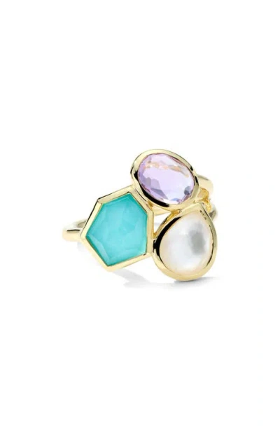 Ippolita Rock Candy® Small 3-stone Cluster Ring In Gold