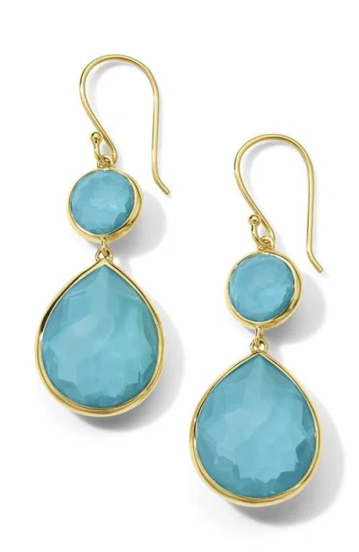 Ippolita Rock Candy® Snowman Teardrop Earrings In Gold