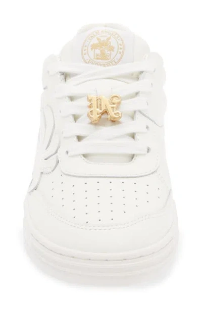 Palm Angels Palm Beach University Low Top Sneaker In Animal Print