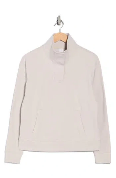 Yogalicious Polarlux Adaptation Half Zip Pullover In Gray