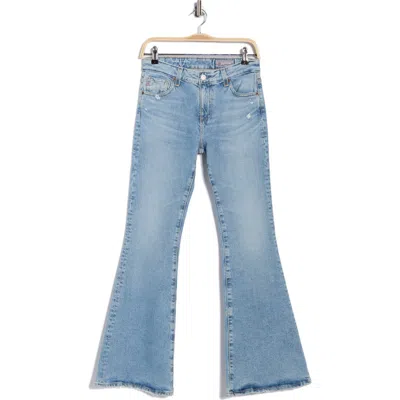 Ag Flare Leg Jeans In Blue