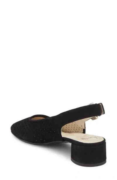 Amalfi By Rangoni Raphael Slingback Pump In Black