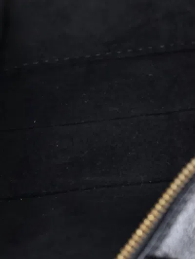 Pre-owned Louis Vuitton Multi Pochette Accessoires Monogram Empreinte Giant Crossbody Bag In Black