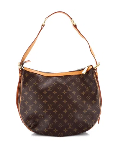 Pre-owned Louis Vuitton Tulum Handbag Monogram Canvas Gm Shoulder Bag In Brown