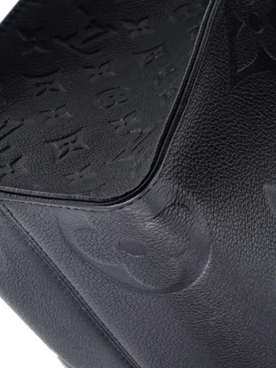 Pre-owned Louis Vuitton Onthego Monogram Empreinte Giant Mm Tote Bag In Black
