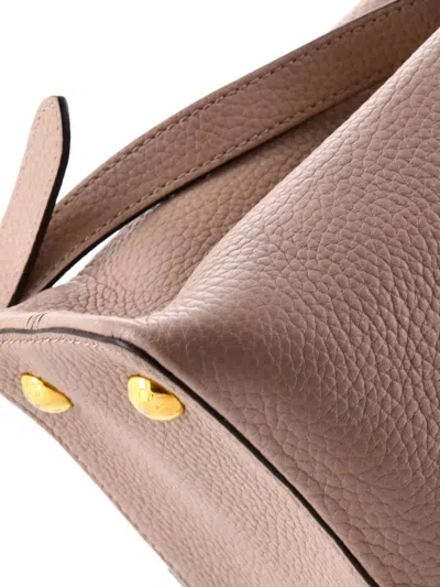 Pre-owned Louis Vuitton Capucines Bag Leather Pm Satchel In Neutral