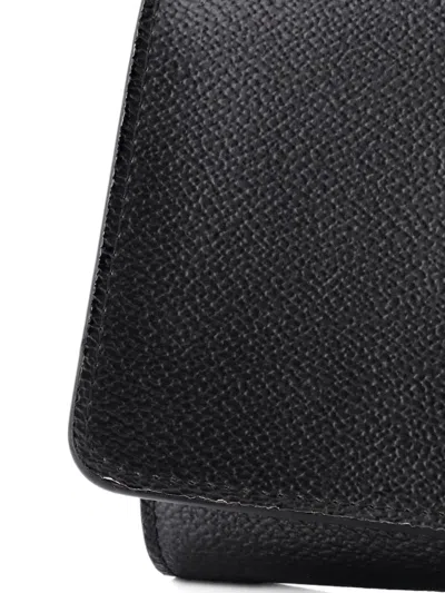 Pre-owned Louis Vuitton Twist Chain Wallet Limited Edition Monogram Canvas Crossbody Bag In Black