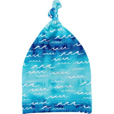 Coco Moon Nalu Top Knot Hat In Blue