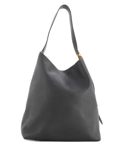 Pre-owned Louis Vuitton Low Key Calfskin Mm Hobo Bag In Black