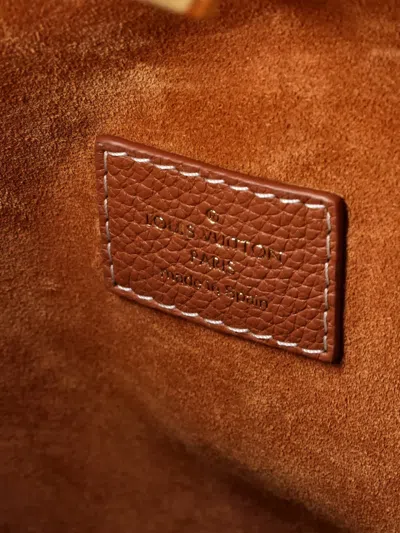 Pre-owned Louis Vuitton Low Key Calfskin Pm Hobo Bag In Brown