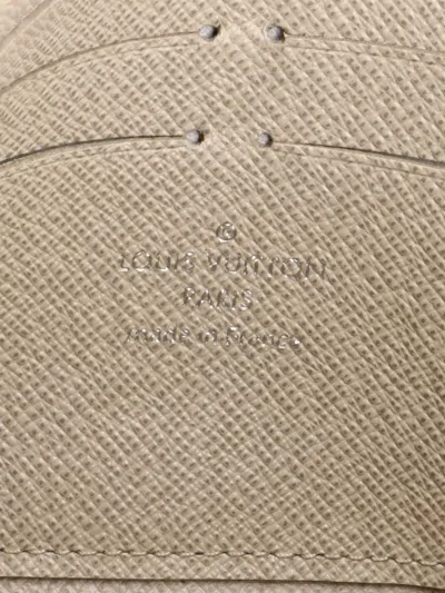 Pre-owned Louis Vuitton Twist Chain Wallet Epi Leather Crossbody Bag In Blue