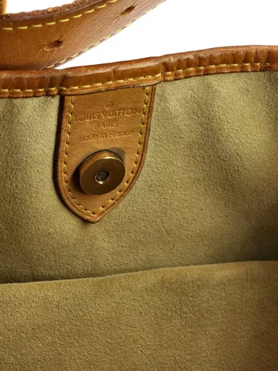 Pre-owned Louis Vuitton Galliera Handbag Damier Pm Hobo Bag In White