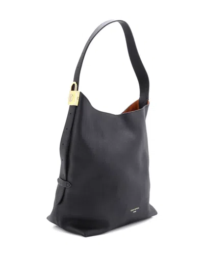 Pre-owned Louis Vuitton Low Key Calfskin Mm Hobo Bag In Black