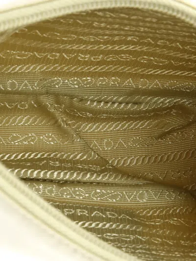 Pre-owned Prada Re-edition 2000 Tessuto Mini Hobo Bag In Neutral