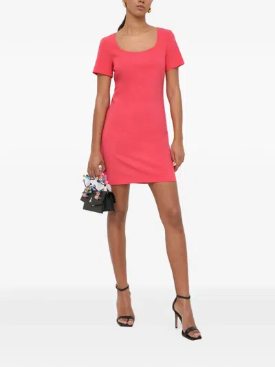 Patrizia Pepe Cut-out Mini Dress In Multi