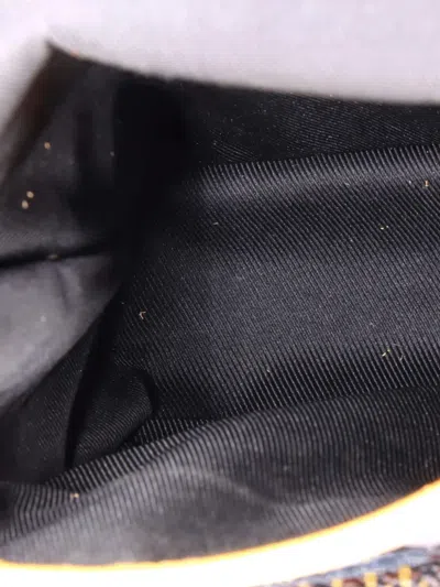 Pre-owned Louis Vuitton Nigo Amazone Messenger Bag Limited Edition Giant Damier And Monogram Canvas Nano Crossbody Bag In Brown