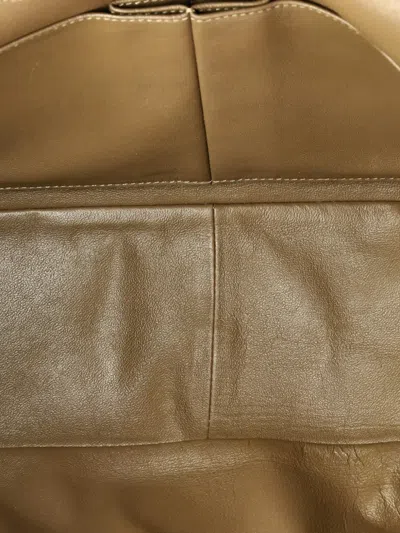 Pre-owned Chanel Reissue 2.55 Flap Bag Quilted Aged Calfskin 227 Shoulder Bag In Gold