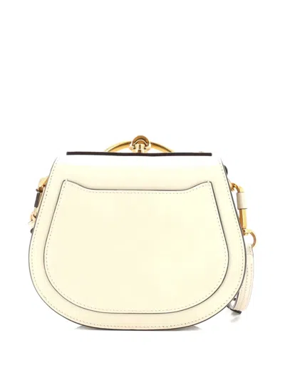 Pre-owned Chloé Nile Leather Small Crossbody Bag In Neutral