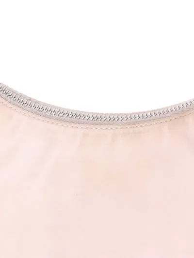 Pre-owned Prada Re-edition 2000 Tessuto Mini Hobo Bag In Pink