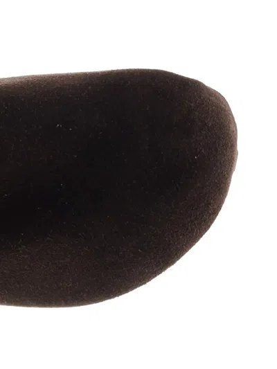 Birkenstock Womens Boston Suede In Animal Print