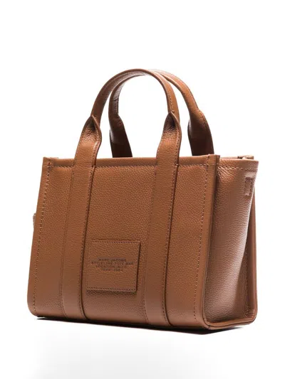 Marc Jacobs The Leather Crossbody Tote Bag In Brown