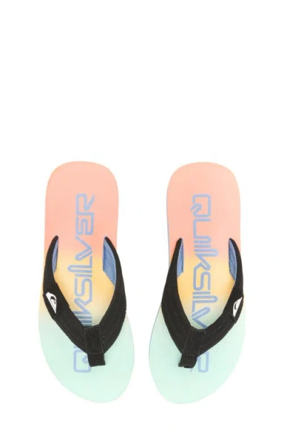 Quiksilver Kids' Moncata Layback Flip Flop In Multi