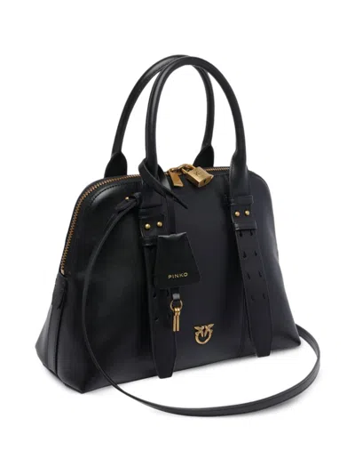 Pinko Bags Blacks And Greys In Black