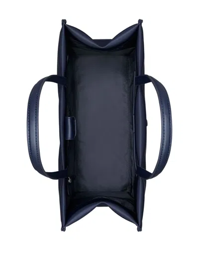 Tory Burch Navy Blue Open Top Bag