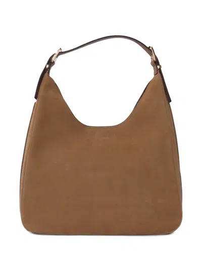 Michael Kors Lg Hobo Shldr In Brown