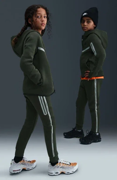 Nike Kids' Sportswear Tech Fleece Joggers In Green