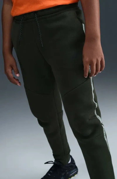Nike Kids' Sportswear Tech Fleece Joggers In Green