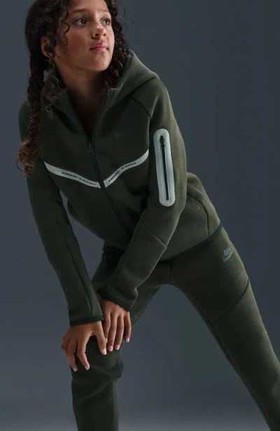 Nike Kids' Sportswear Tech Fleece Joggers In Green